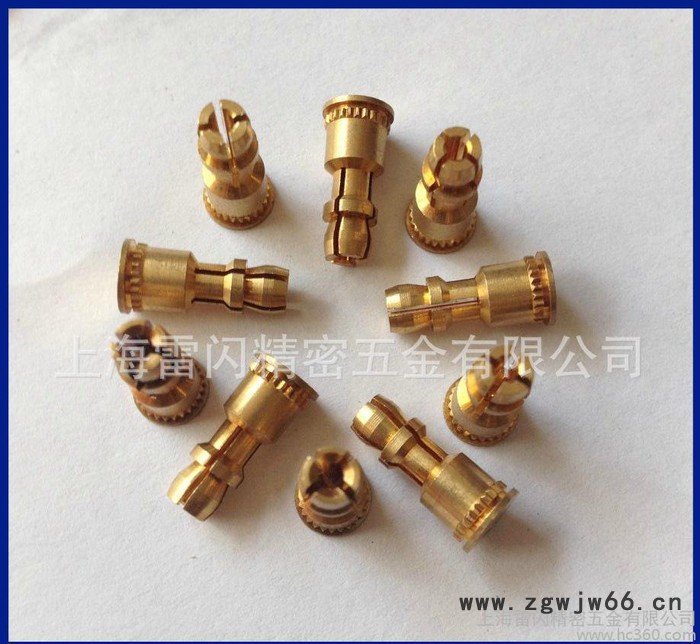 直销紧固件支撑卡柱KSSB-156-12半空心螺丝铜螺母平键螺杆图2
