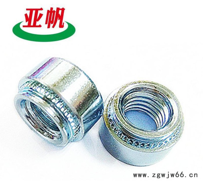 PEM压铆螺母S-M5-0/1/2/3钣金螺母压铆紧固件 镀锌铆螺母图2