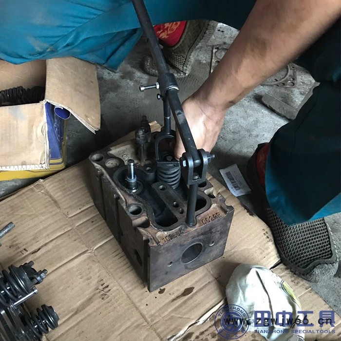 重卡发动机大车气门弹簧压缩器  拆气门弹簧板手专用工具 **图4