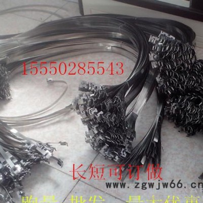 加厚不锈钢扎带电线杆标志牌紧固件不锈钢抱箍1m、1.2m