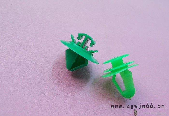 厂家批发汽车尾箱垫卡扣 紧固件卡扣五金卡扣 标致汽车绿饰条卡扣图2