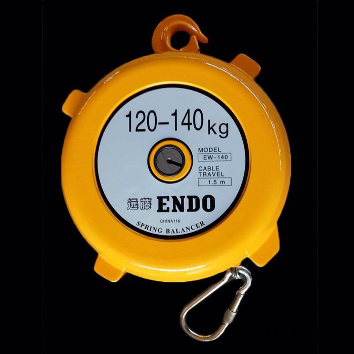 弹簧平衡器EW-180远藤平衡吊ENDO塔式平衡器160-180KG汽车装配弹簧吊钩