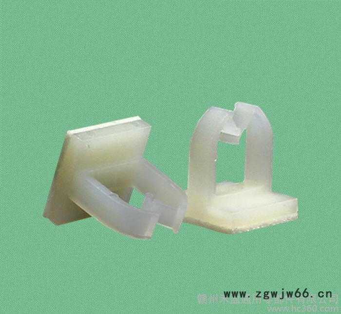 尼龙材质 塑料紧固件 塑料电线固定座 WLL-3 本色图2