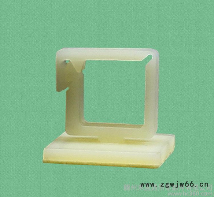 东莞低价 尼龙材质 塑料紧固件 电线固定座 WLF-3 本色图2