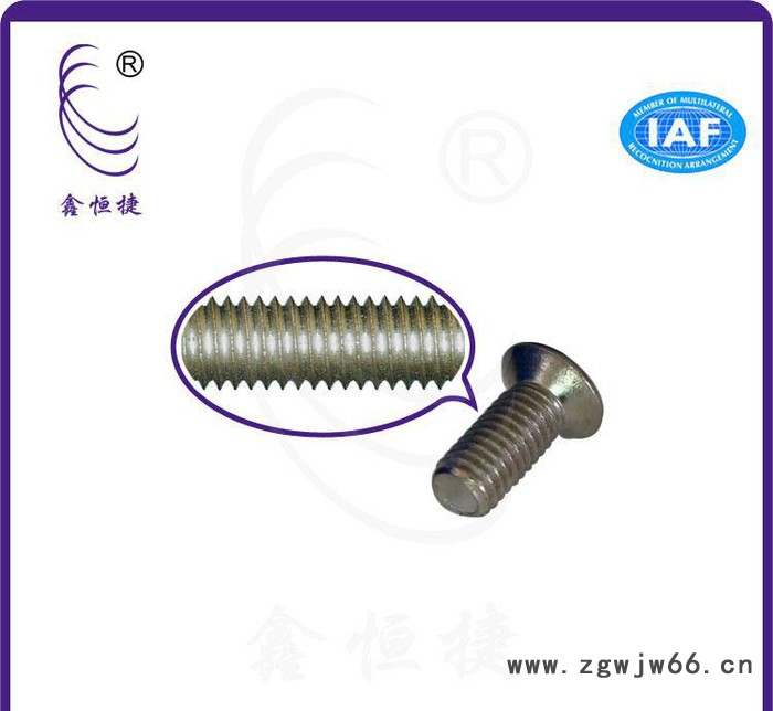 出售 梅花竹节沉头螺丝 锁行电子机械工业紧固件防盗螺丝M3图2