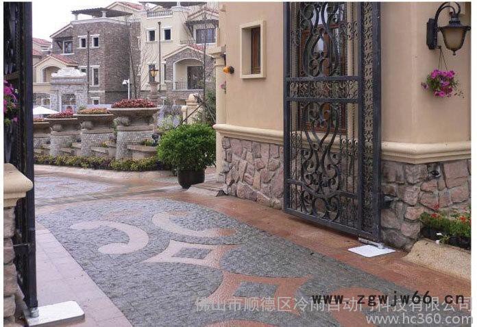 江苏南京专业电动地弹簧生产厂家—冷雨电动地弹簧LEY2008DBW 遥控/刷卡小区平开自动门、小区电动门图2