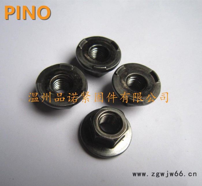 汽车标准紧固件GB13681.2-M10六角法兰焊接螺母M1图3