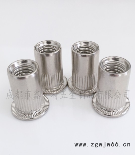 大量供应成都重庆/拉铆螺母M3-M12/304不锈钢拉帽/鑫仑特紧固件现货供应图3