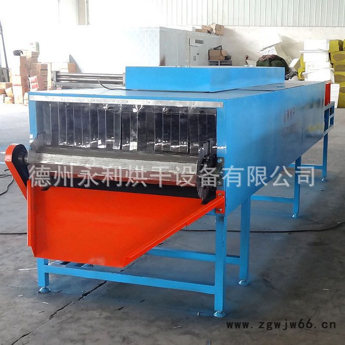 【链板烘干机**紧固件烘干机 金属件镀锌干燥机 小型链板式隧道烘干设备图2