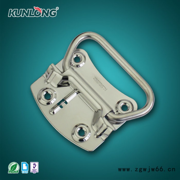 尚坤SK4-022-3S不锈钢折叠拉手|弹簧折叠拉手|弹簧复位拉手|自动回位拉手|小型集装箱拉手图4