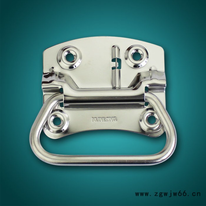 尚坤SK4-022-3S不锈钢折叠拉手|弹簧折叠拉手|弹簧复位拉手|自动回位拉手|小型集装箱拉手图3