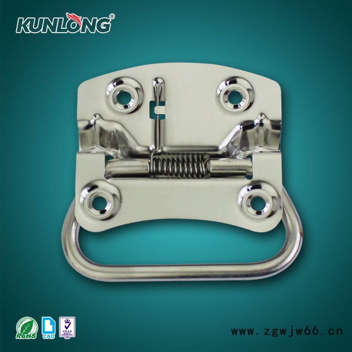 尚坤SK4-022-3S不锈钢折叠拉手|弹簧折叠拉手|弹簧复位拉手|自动回位拉手|小型集装箱拉手图5