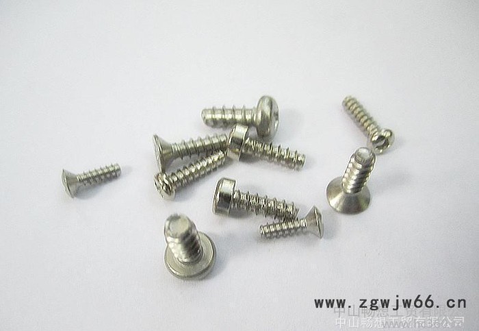 不锈钢自攻螺丝、圆头自攻平尾螺钉、304不锈钢中山紧固件图2