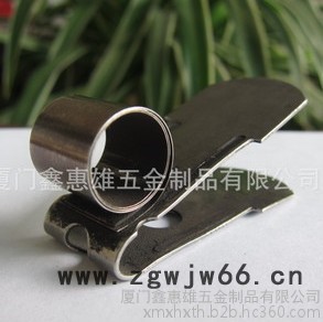 鑫惠雄TS14汽车马达碳刷架弹簧 电气电机设备涡卷弹簧电刷夹图2