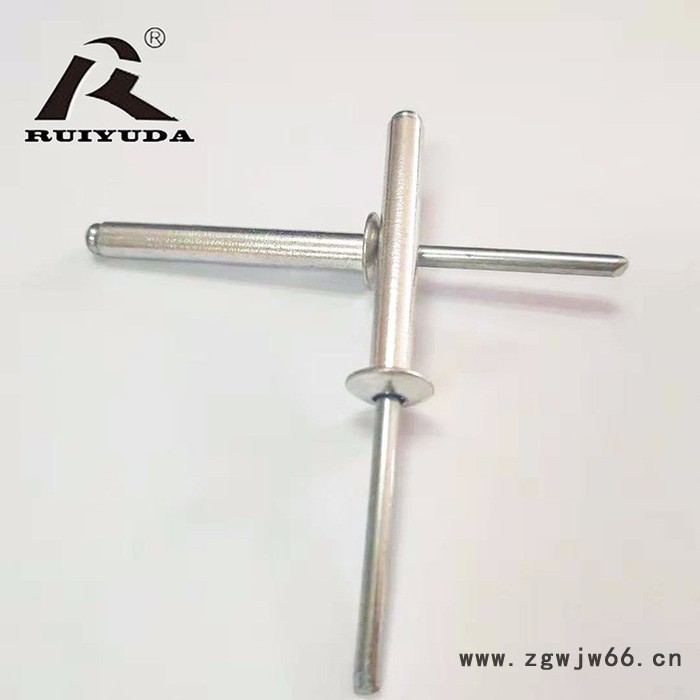 圆头抽芯铆钉厂家定制拉钉 国标紧固件定制 灯笼拉钉定制 工厂直销RUIK1-4.7×3.5图3