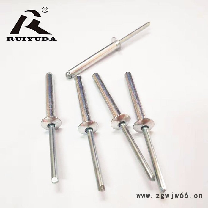 圆头抽芯铆钉厂家定制拉钉 国标紧固件定制 灯笼拉钉定制 工厂直销RUIK1-4.7×3.5图4