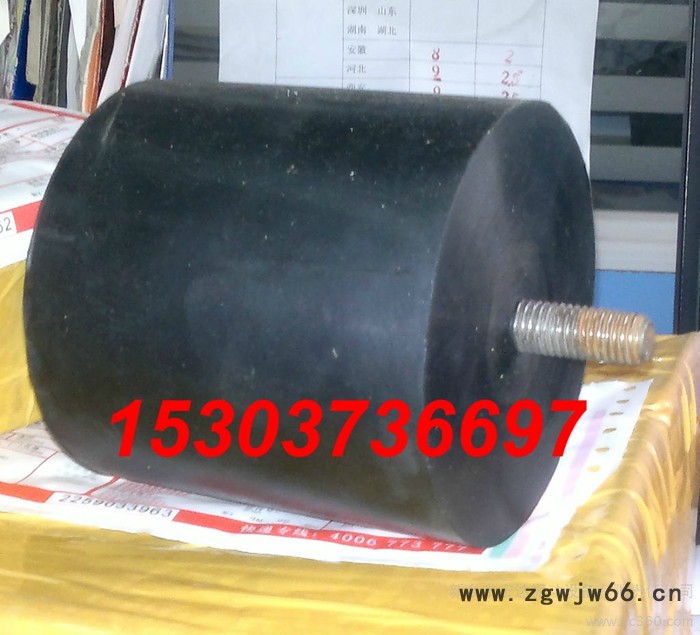 定做特殊橡胶弹簧（加高强丝）振动筛配件 给料机挂簧图3