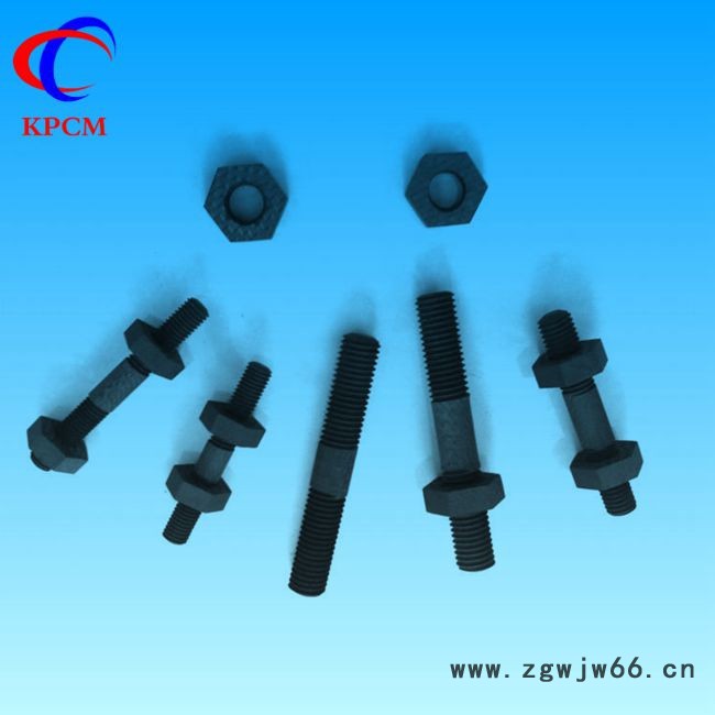 东莞凯鹏0.15低密度炭炭复合材料紧固件 炭炭复合材料螺母 螺杆 螺栓 石墨轴图6