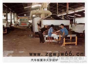 供应NJ板簧淬火炉 回火炉 弹簧热处理佳图3