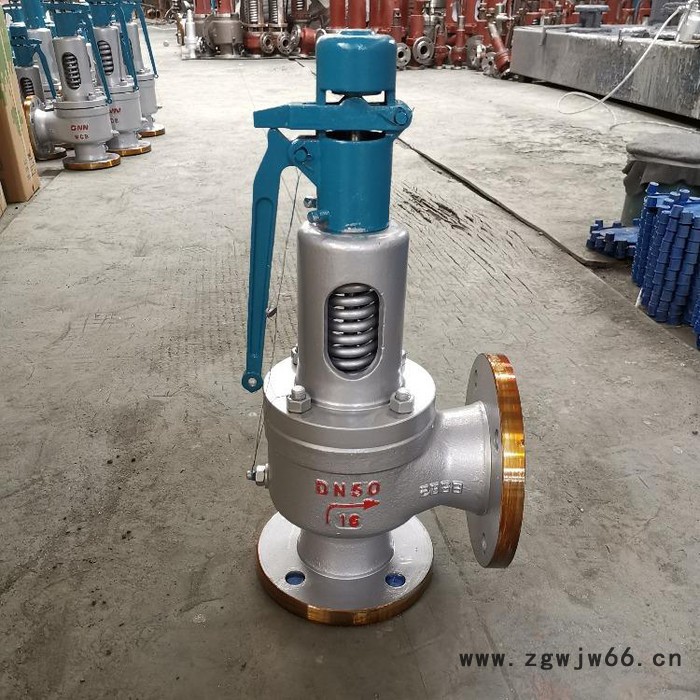 蓝宣阀门 A44Y带扳手弹簧全启式安全阀图4