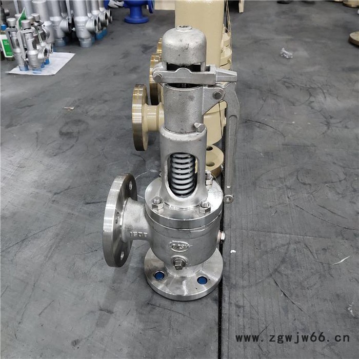 蓝宣阀门 A44Y带扳手弹簧全启式安全阀图2