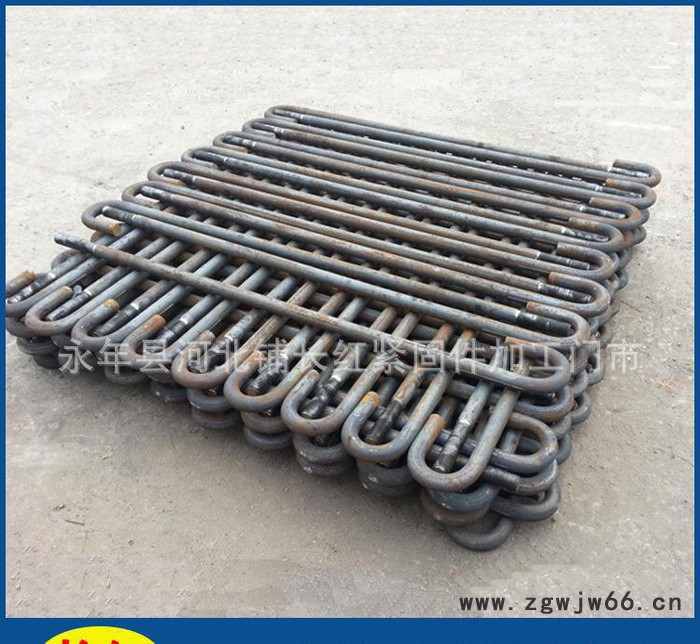 长红紧固件 塔吊地脚螺栓 碳钢Q235地脚螺栓 现货图2