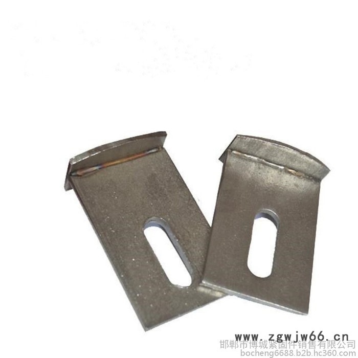 博城紧固件 幕墙配件 挂件 挑件 角码 双勾 预埋板图2