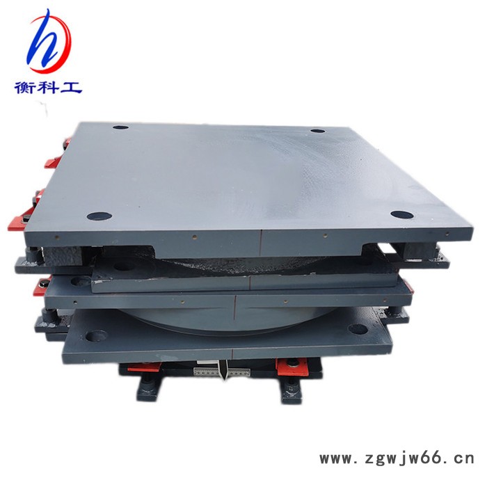 抗震球形钢铰支座  架弹性球型支座作用 弹簧限位滑动 科桥图2