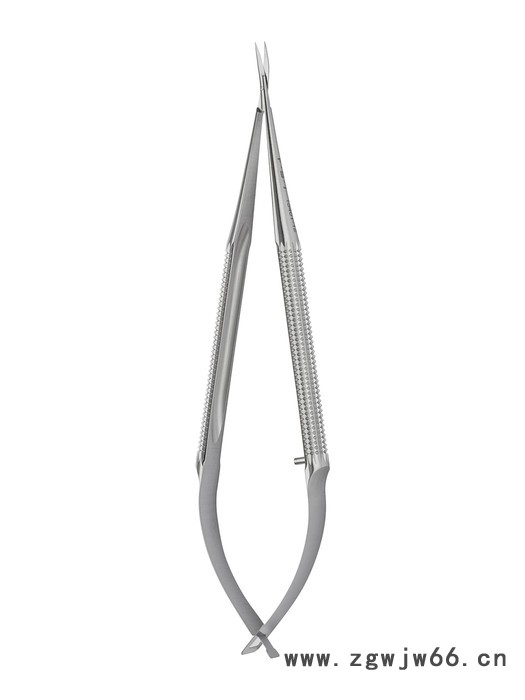 FST弹簧剪15401-12 圆柄显微弹簧剪 代理FST手术器械 Vannas剪刀图3