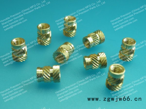 供应非标铜螺母 铜镶件 紧固件 非标车件图2
