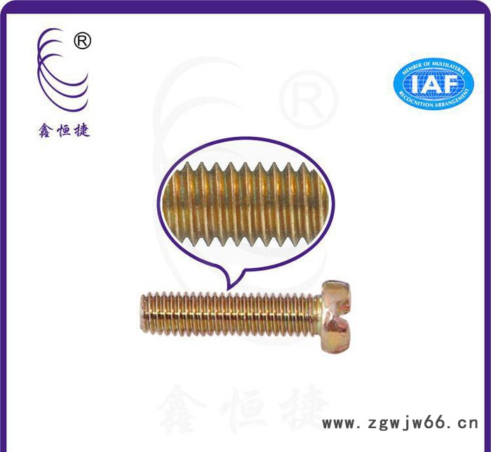 出售 双V头机械非标螺丝紧固件 手拧非标防盗防松螺丝M12图2
