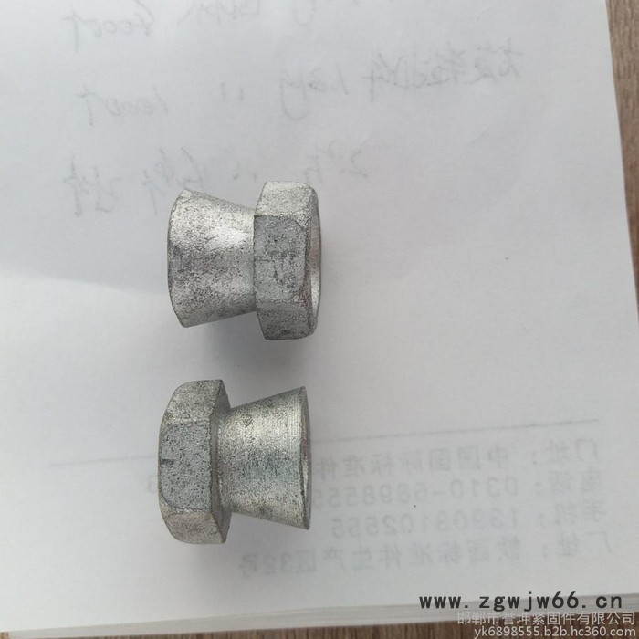 誉坤紧固件批发 镀锌 扭断螺母  M12图5