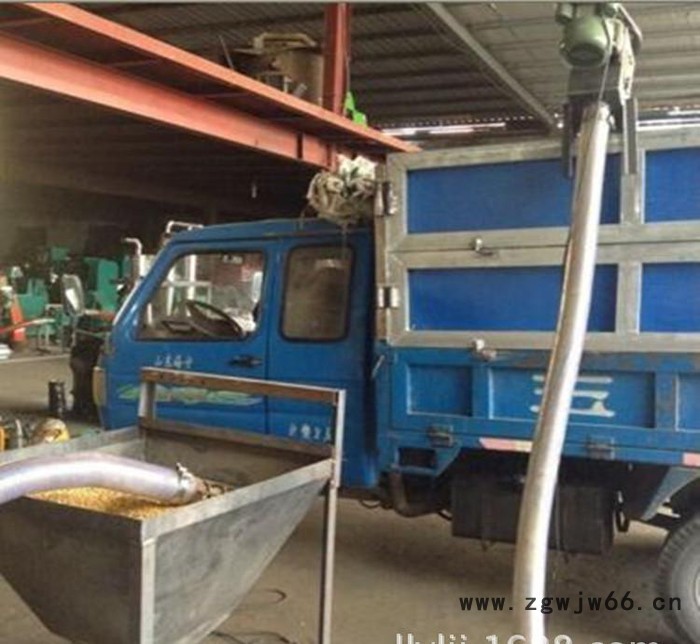 高效车载收谷机 蛟龙吸粮机 高效弹簧吸粮机图3