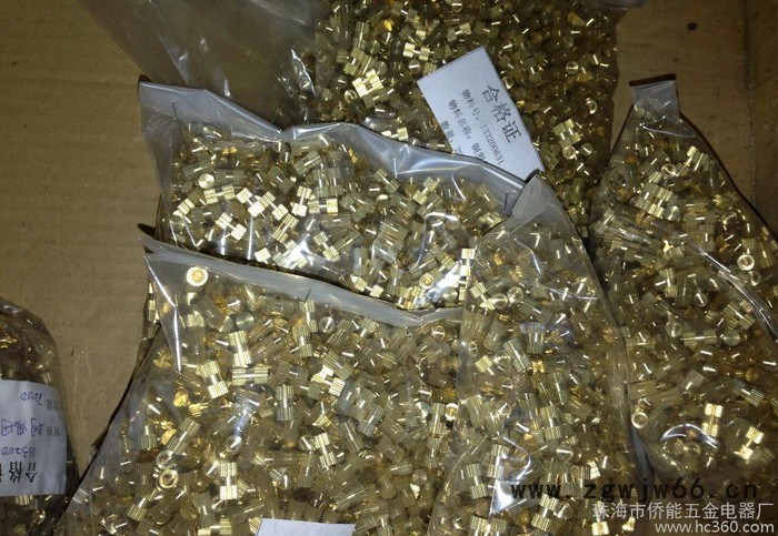 厂家铜螺母 注塑预埋件 紧固件、连接件加工定制图2