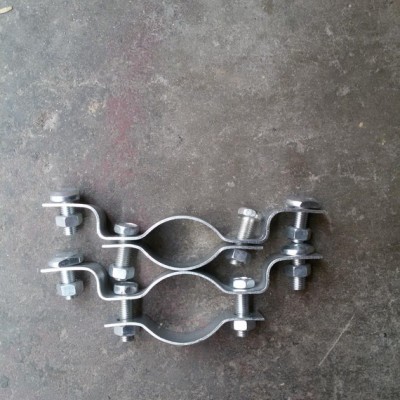 交通标志牌铝滑槽抱箍 卡箍 紧固件