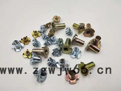 信驰紧固件M6*10 四爪螺母家具螺母图3