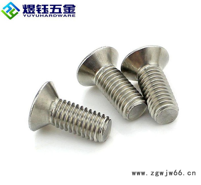 生产 #4-2寸 不锈钢美制 沉头十字机螺钉 螺丝 紧固件图3