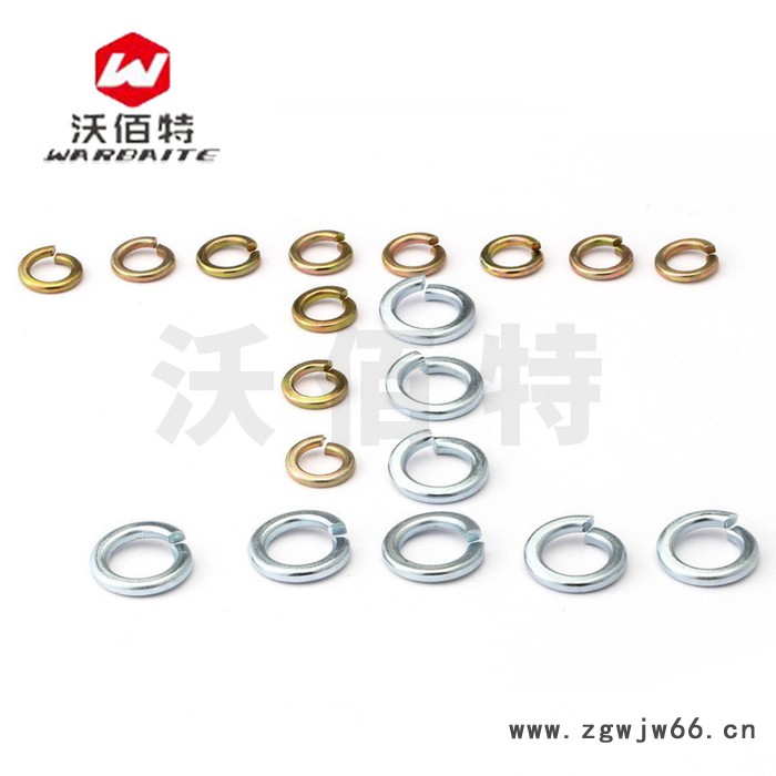 全系列 镀锌 弹垫/弹簧垫圈/弹垫片/华司/国标GB93 M6--M24图4