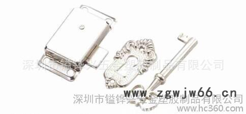 不锈钢门插锁 家具门紧固件、连接件 现货图2