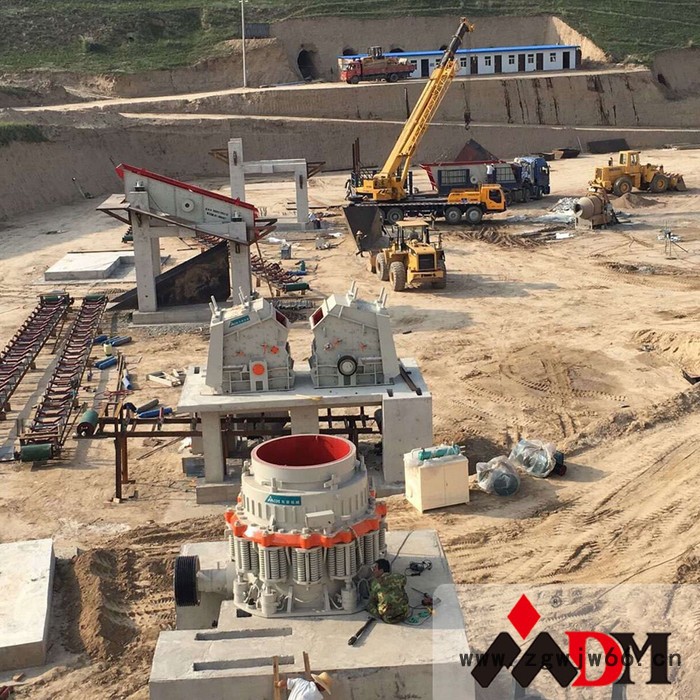 【东蒙机械】DMC复合圆锥 液压圆锥式破碎机 弹簧圆锥破图3