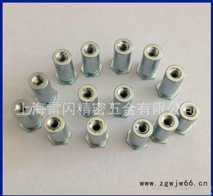 直销紧固件M3盲孔压铆螺母柱非标螺丝空心铆钉紧固件小外径4.2图2