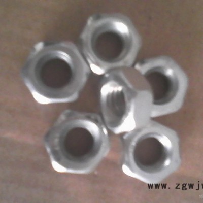 紧固件现货  M6国标螺母  4.8级GB52镀锌螺母 **