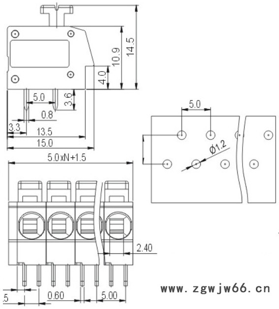 澳斯FS2.5-XX-500-06 过认证机械设备弹簧固定式连接器DG202图5