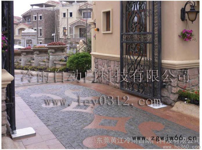 笋岗、清水河电动地弹簧安装公司，铁艺平开电动门销售部，小区平开铁艺门电机价格图4