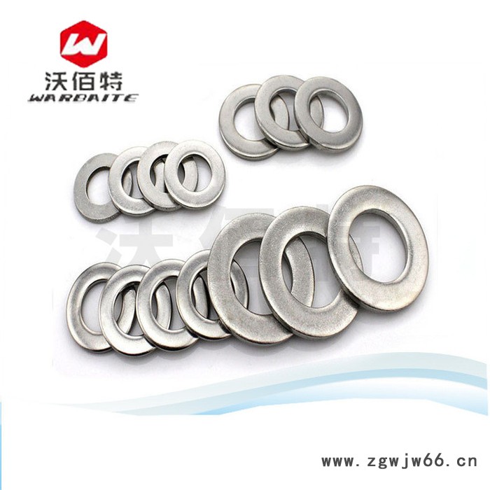 大量供应 标准型弹簧垫圈 不锈钢 平垫圈 沃佰特平垫圈图3