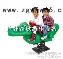 广州奇欣QX-151E 青蛙摇乐 弹簧摇马 卡通摇乐 儿童游乐设备 弹簧摇乐 青蛙摇乐 幼儿园配套设施图2