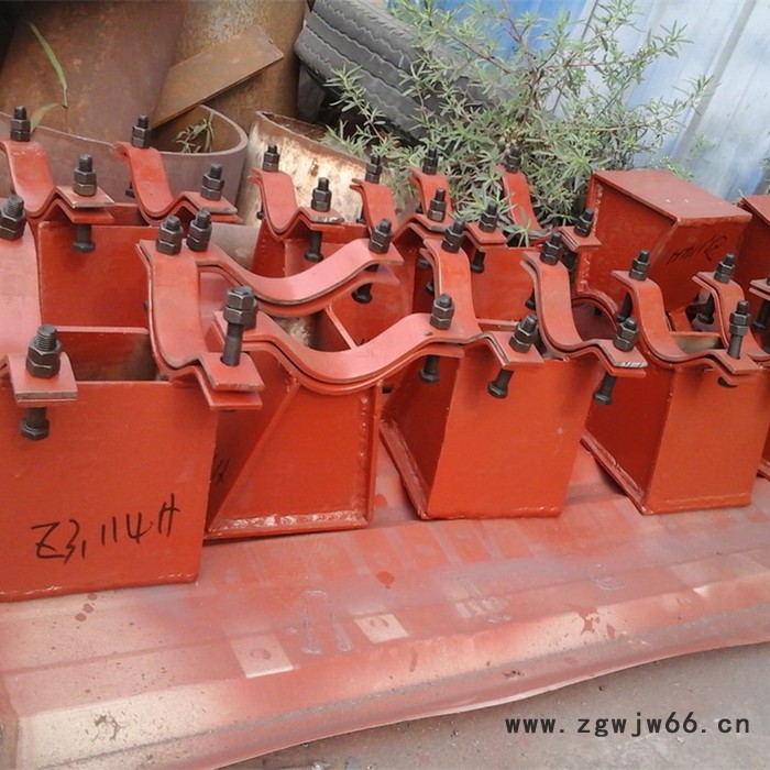 河北亿泽生产管道支吊架  整定弹簧支吊架  限位支架图7