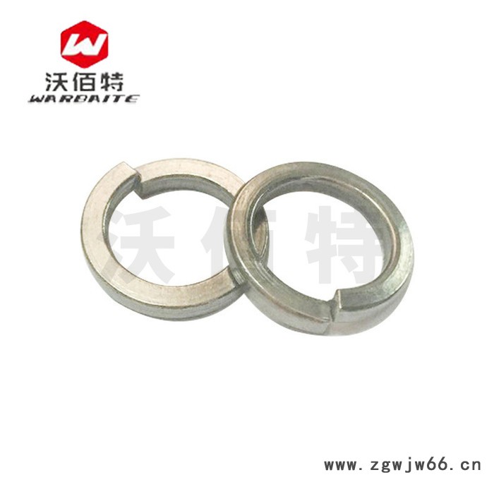 304不绣钢弹介弹簧垫圈 国标M3-M24弹垫片 现货标准弹簧垫圈图5