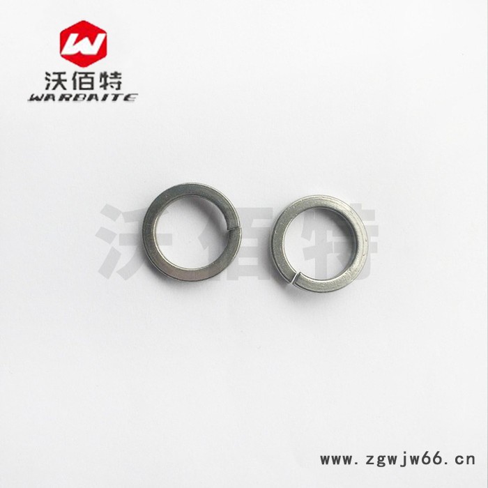 304不绣钢弹介弹簧垫圈 国标M3-M24弹垫片 现货标准弹簧垫圈图4