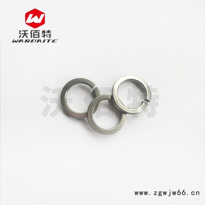 304不绣钢弹介弹簧垫圈 国标M3-M24弹垫片 现货标准弹簧垫圈图3
